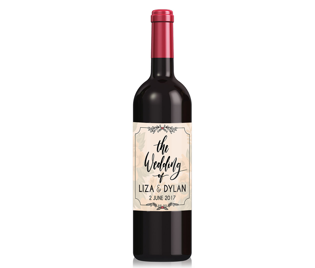 Personalised Wine Label