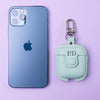 Personalised PU Leather Apple Airpod Soft Case - Green (Initials Only)