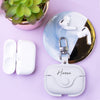 Personalised PU Leather Apple Airpod Pro Soft Case - Gray - Comfort