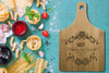 Personalised Bamboo Serving or Cutting Board with handle - Dessert Time