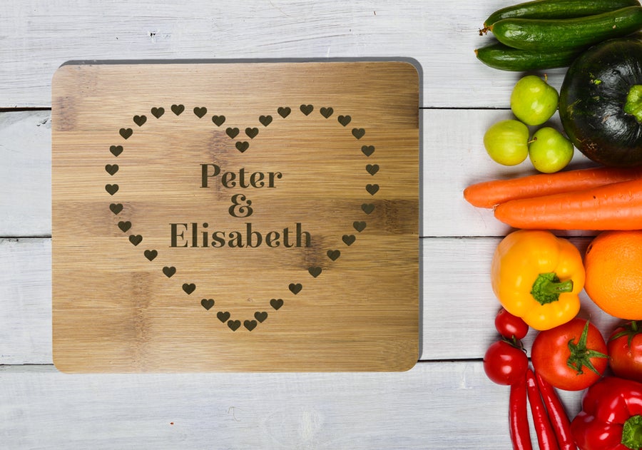 Personalised Bamboo Long Serving or Cutting Board - Perfect Gift - Chef Here