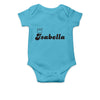 Personalised White Baby Body Suit Grow Vest - King or Queen