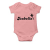 Personalised White Baby Body Suit Grow Vest - Wand