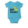 Personalised White Baby Body Suit Grow Vest - Dino