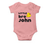 Personalised White Baby Body Suit Grow Vest - Ducky