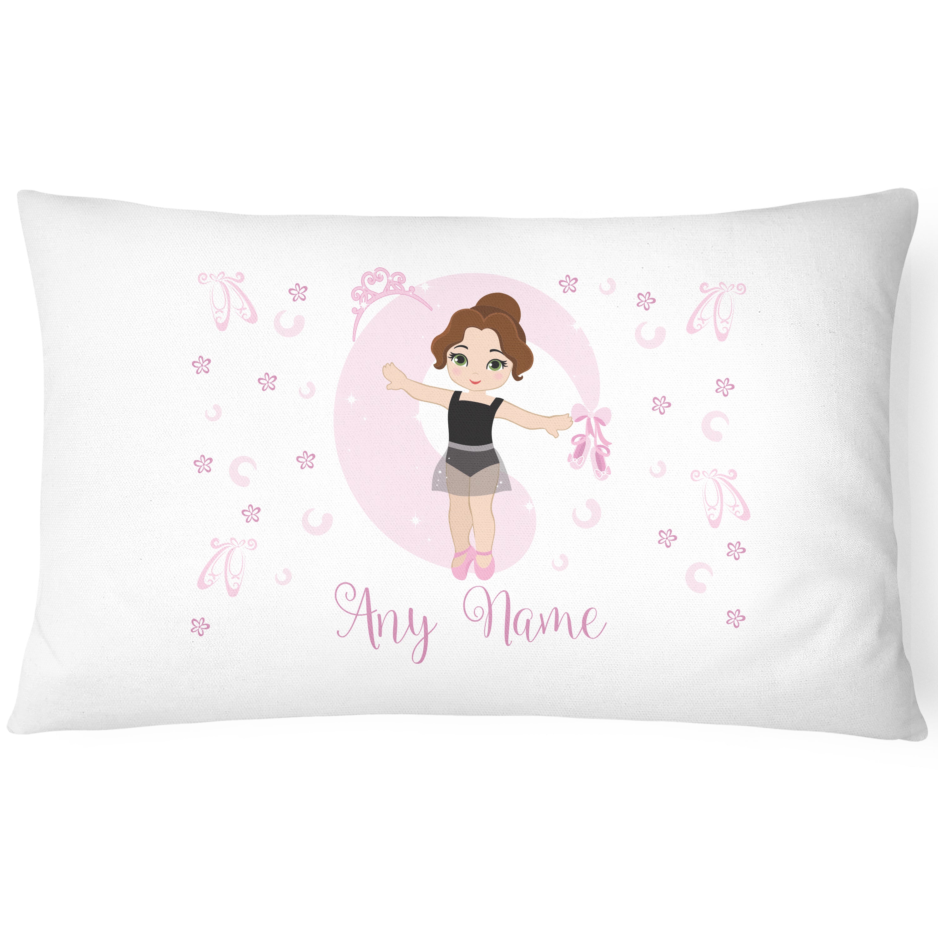 Ballerina Children's Pillowcase - Personalise with Any Name - Dancer