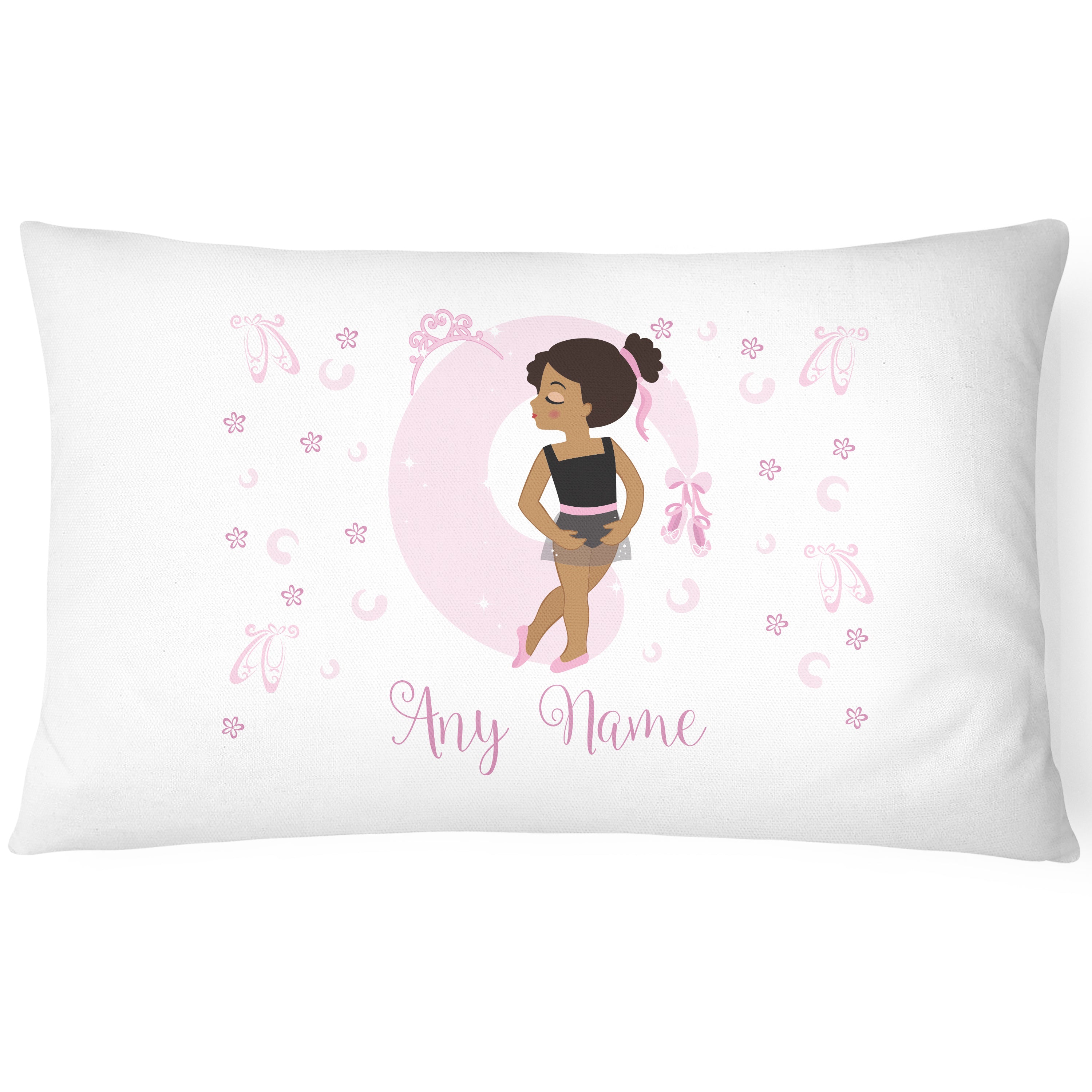 Ballerina Children's Pillowcase - Personalise with Any Name - Adorable