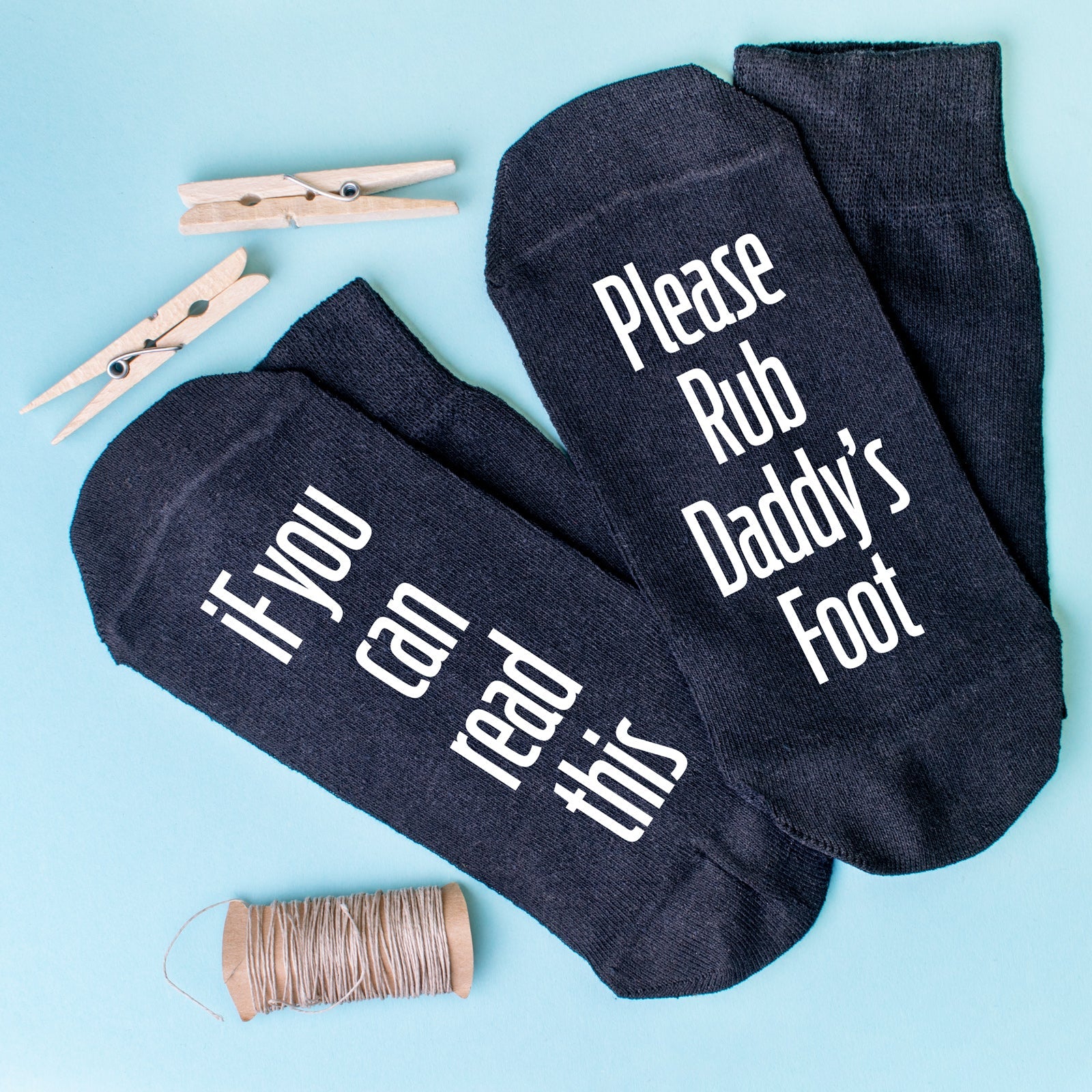 Personalised Socks Foot rub