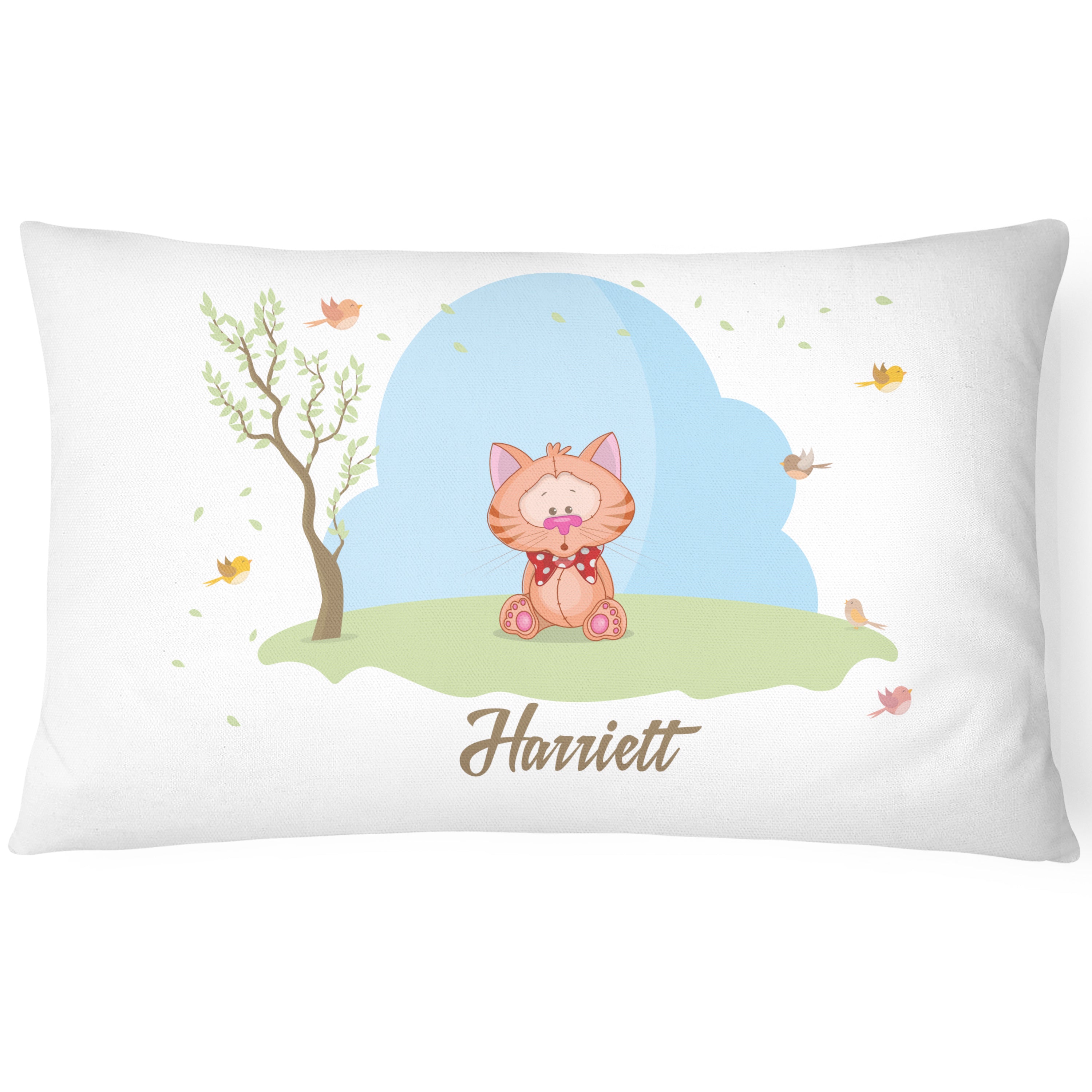 Personalised Children's Pillowcase Cute Animal - Enchanting