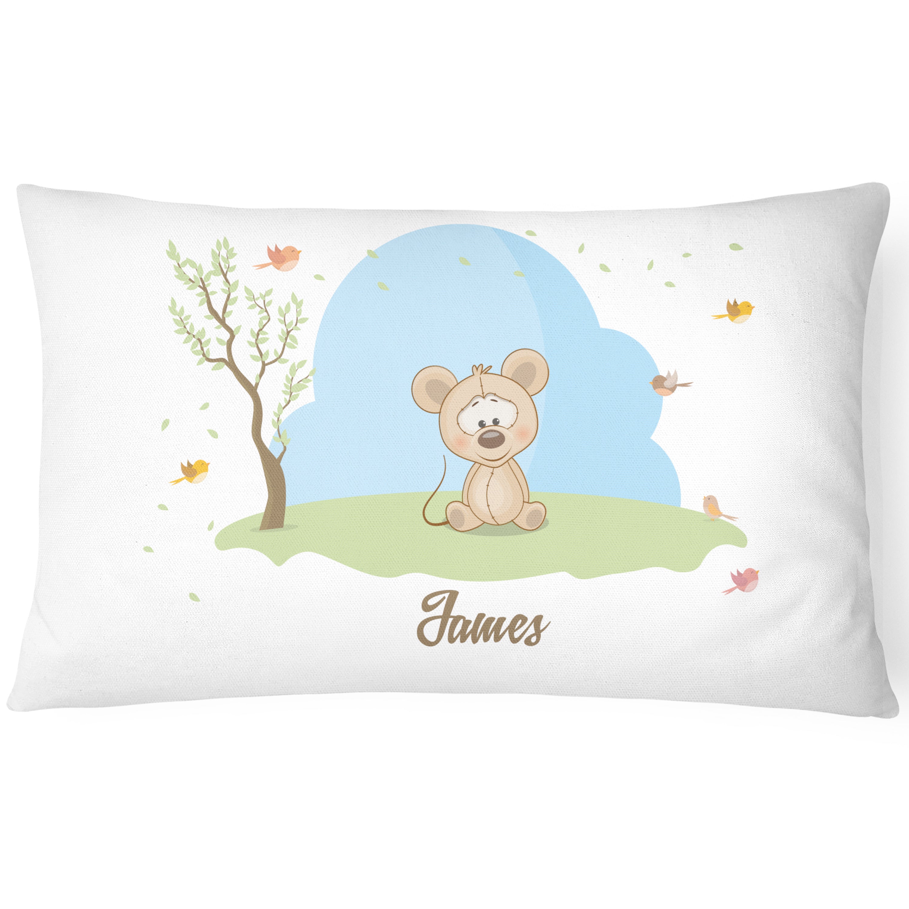 Personalised Children's Pillowcase Cute Animal - Winsome