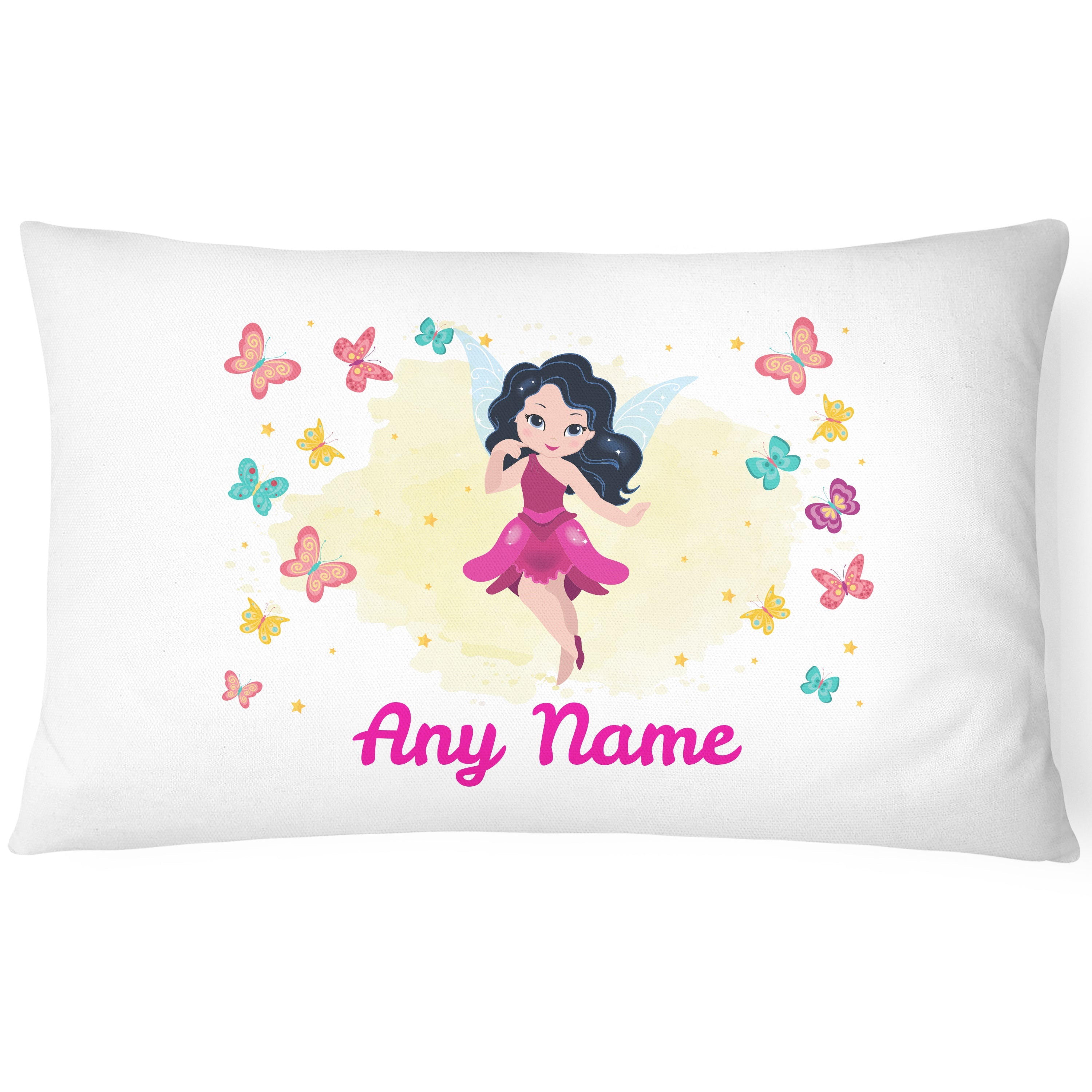 Personalised Fairy Pillowcase Children Printed Gift Custom - Sweet