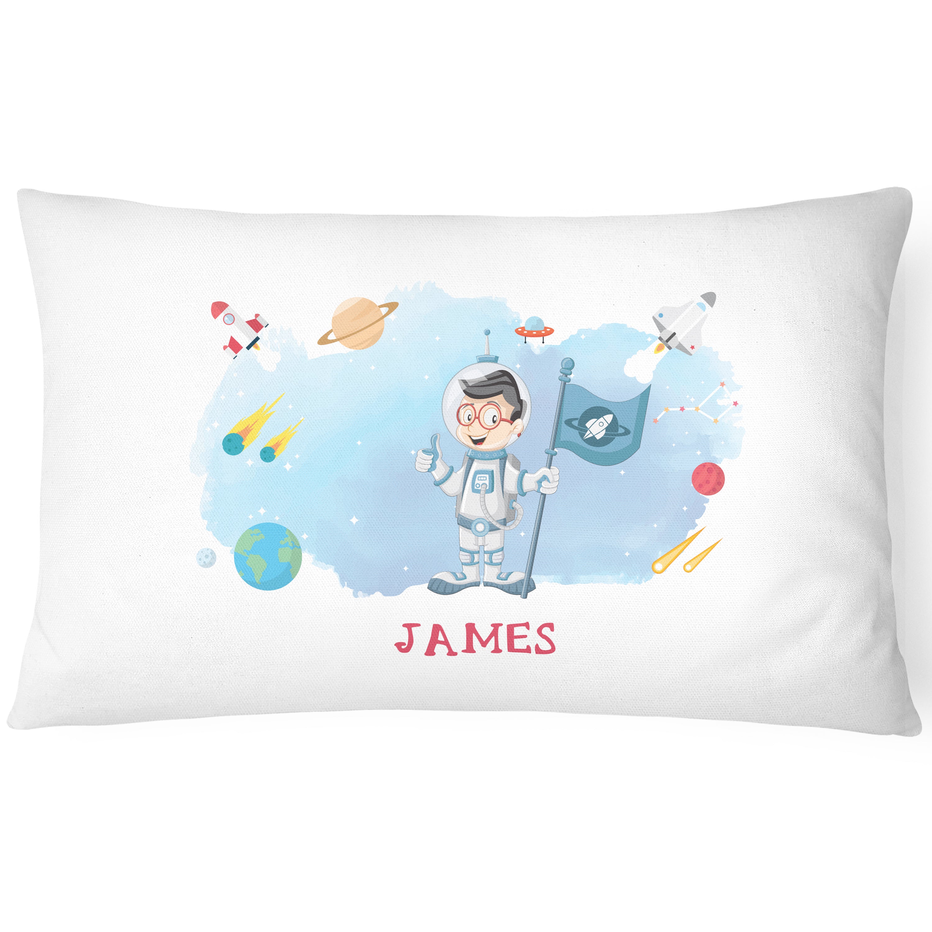 Space Pillowcase for Kids - Personalise With Any Name - Planted