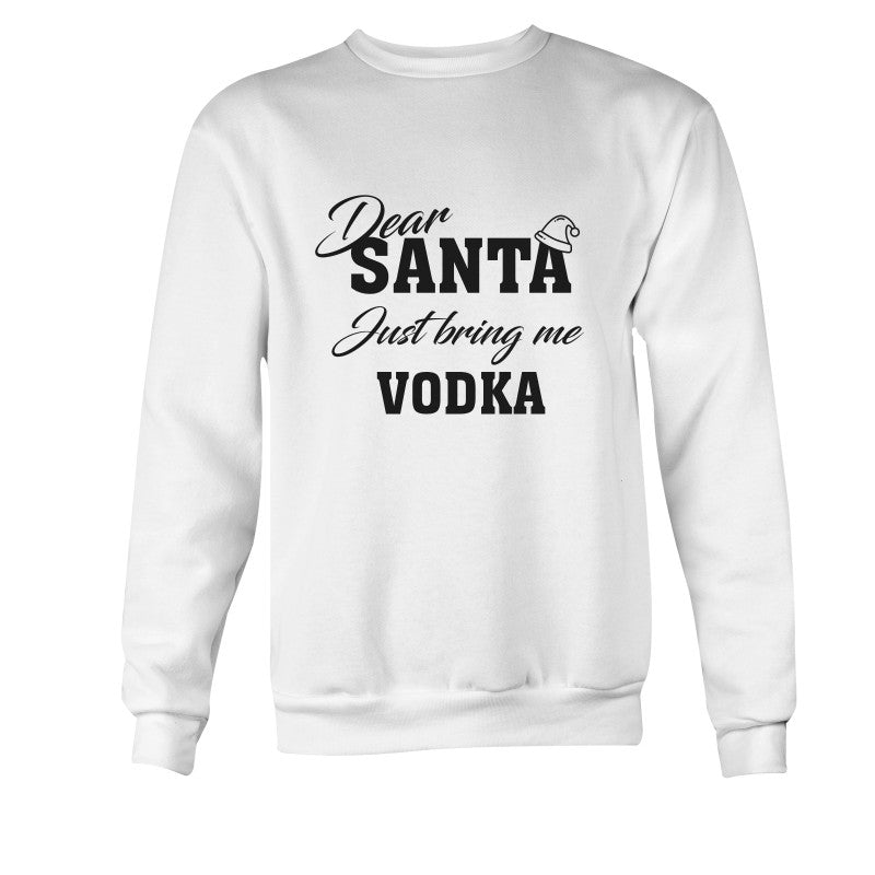 Personalised Funny Christmas Jumper - Bring Me Vodka