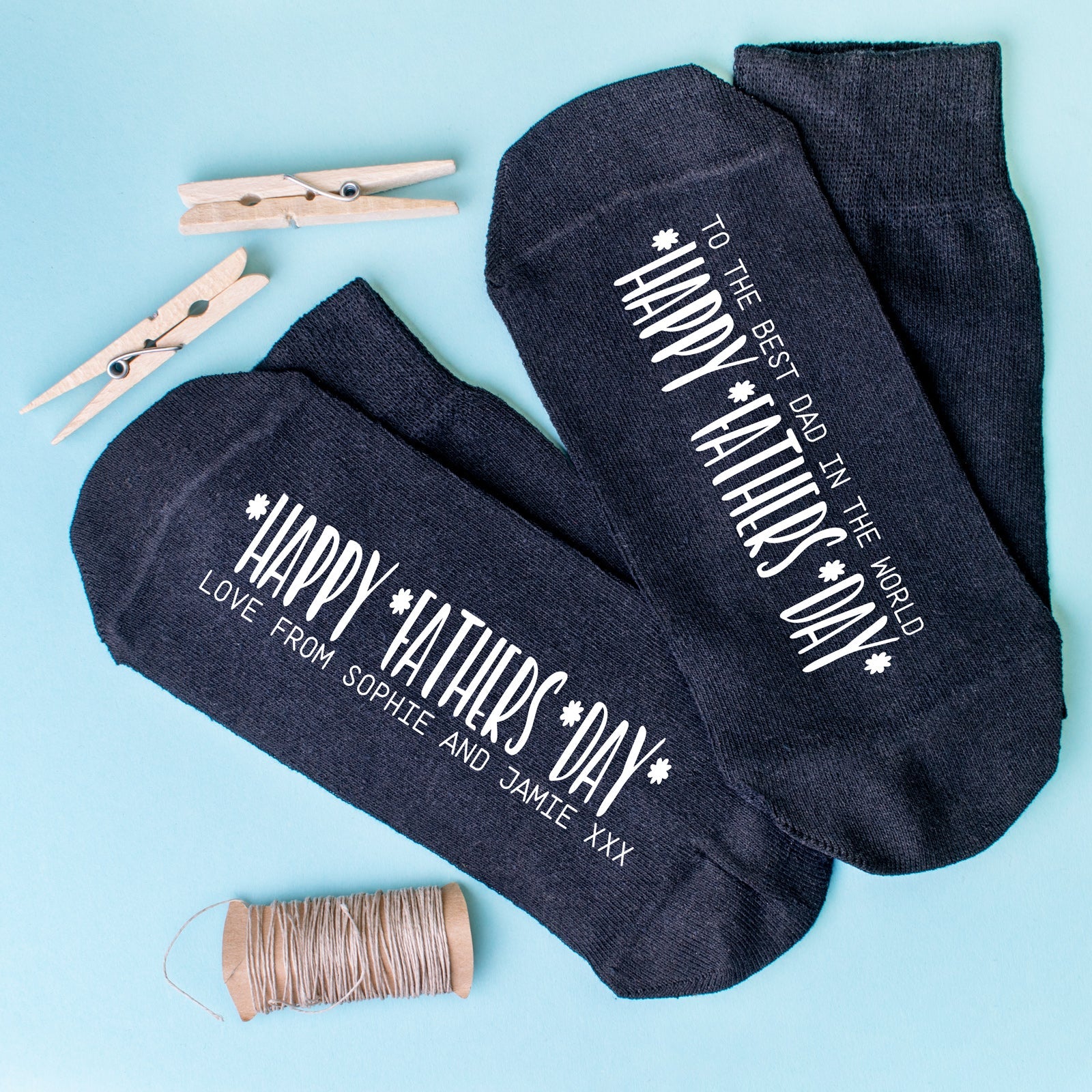 Personalised Father's Day Socks - Comfy