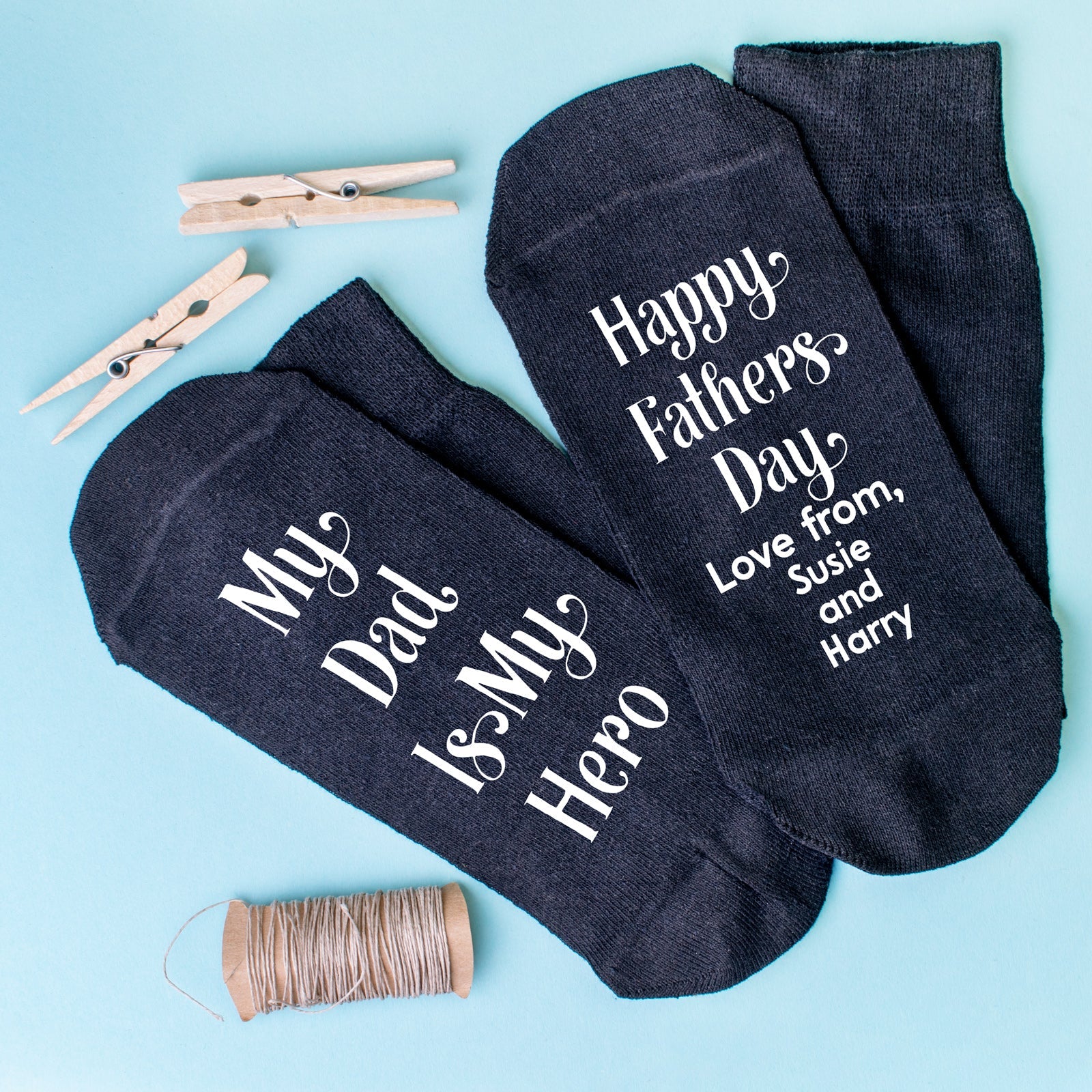Personalised Father's Day Socks