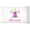 Unicorn Pillowcase Personalise - Perfect Gift - Special