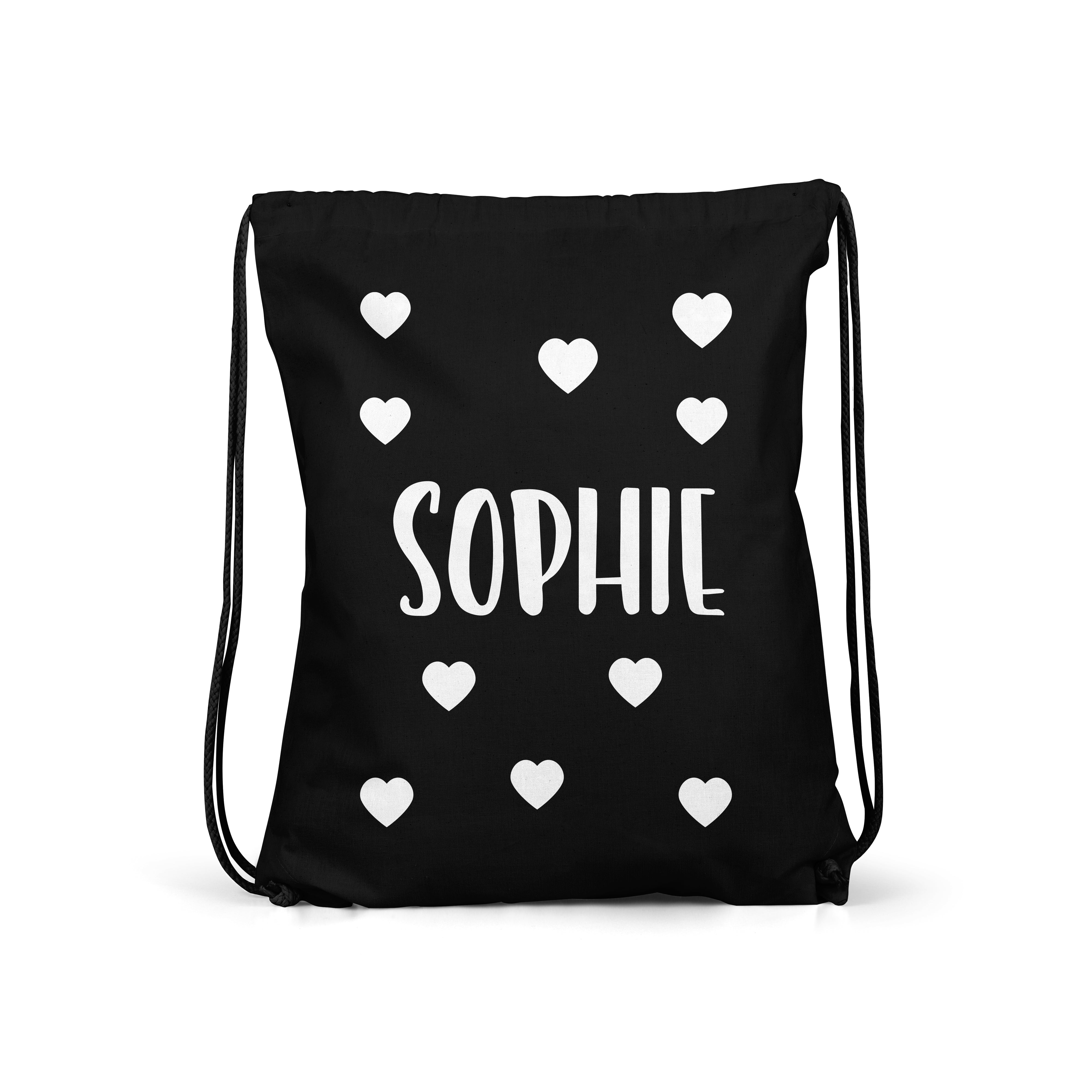 Personalised Name Kids Gym Bag - Starry