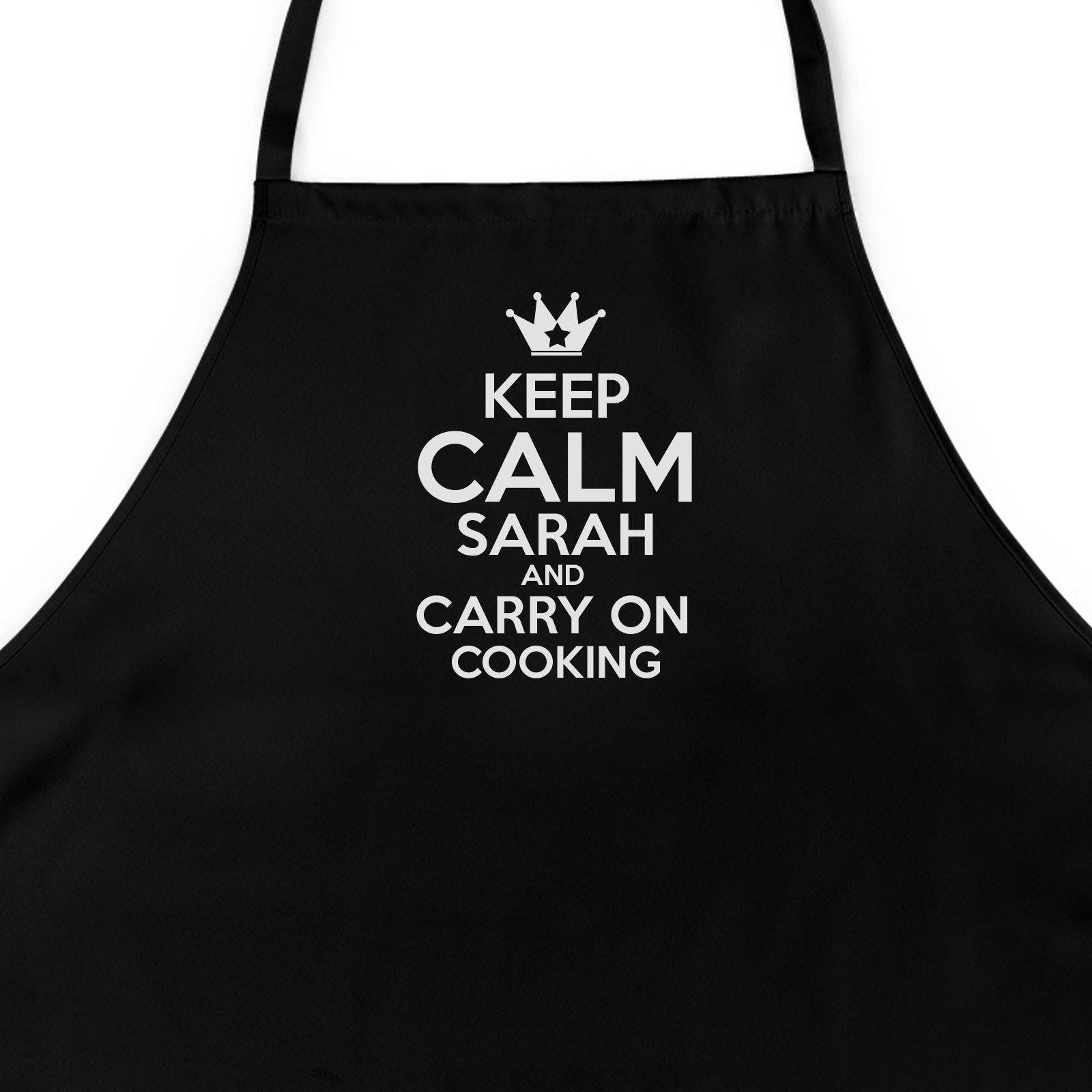 Personalised Apron - Add Any Text - Perfect Gift - Keep Calm and Chop It!