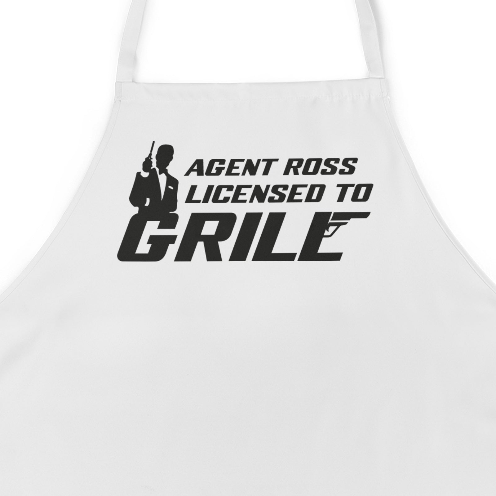 Personalised Apron - Add Any Text - Perfect Gift  - Aim Point & Grille