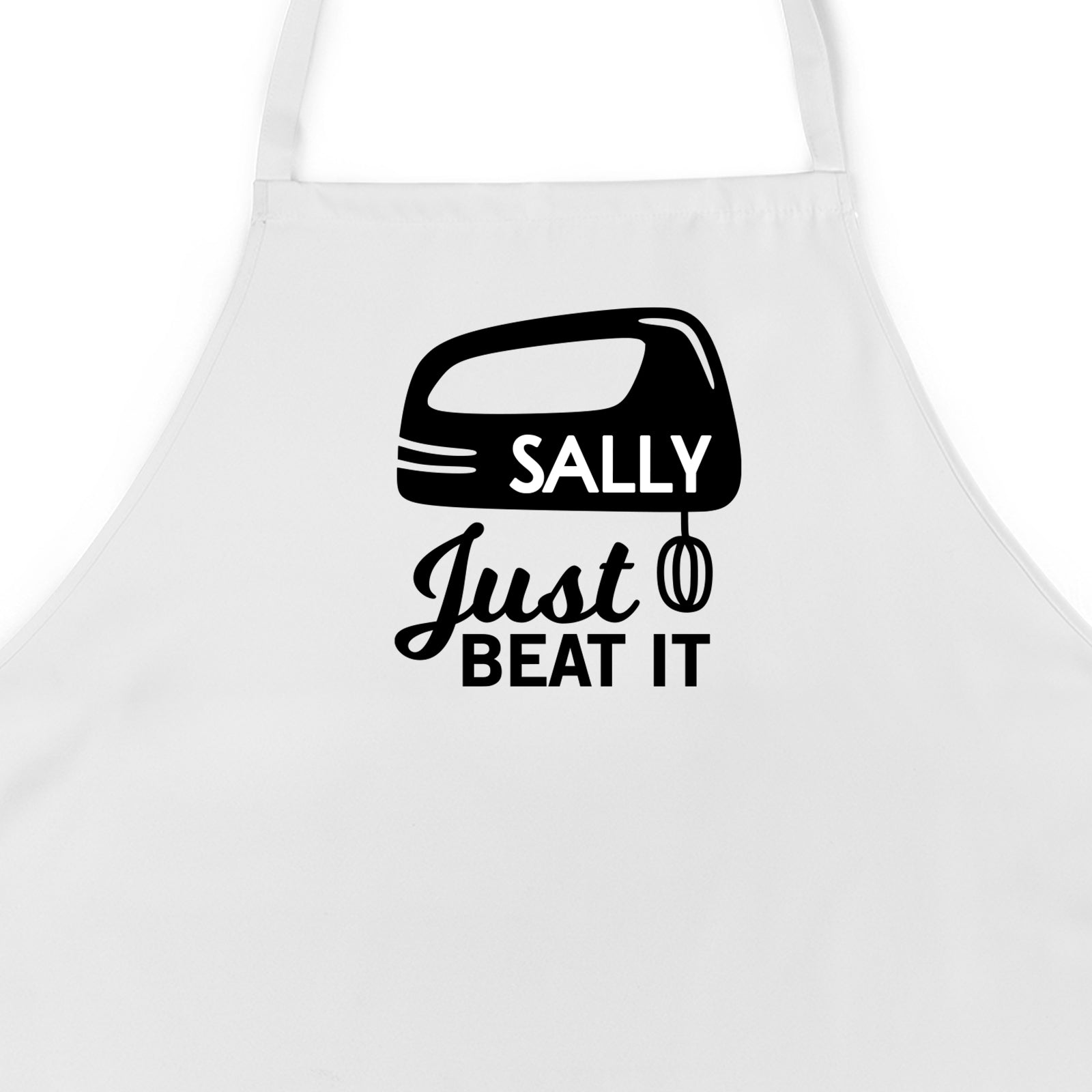 Personalised Apron - Add Any Text - Perfect Gift - No One Wants To Be Defeated!