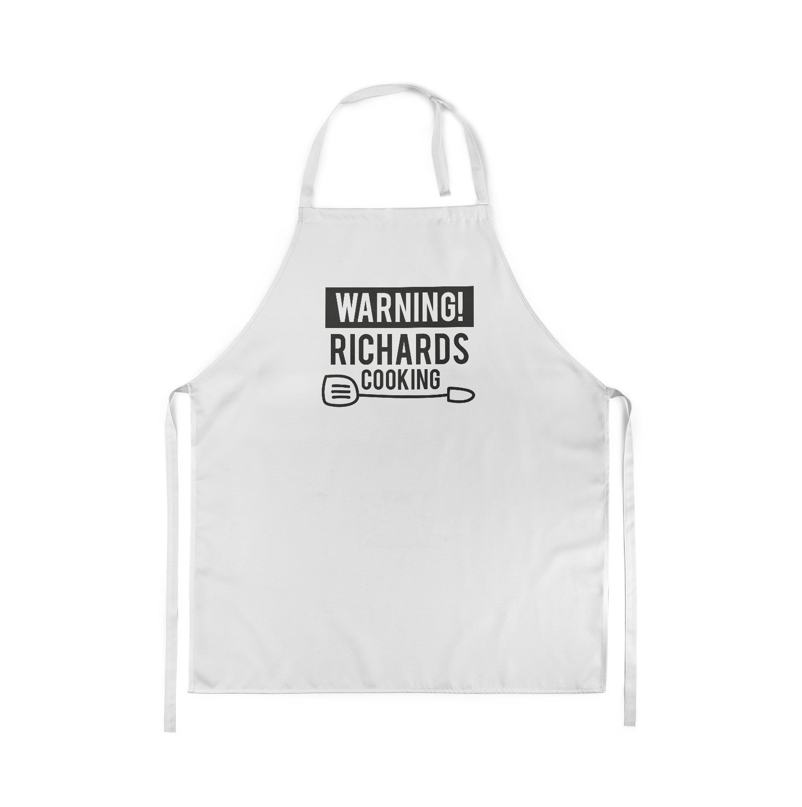 Personalised Apron - Add Any Text - Perfect Gift - WARNING