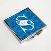 Personalised Pocket Mirror - Rectangle - Deep Blue