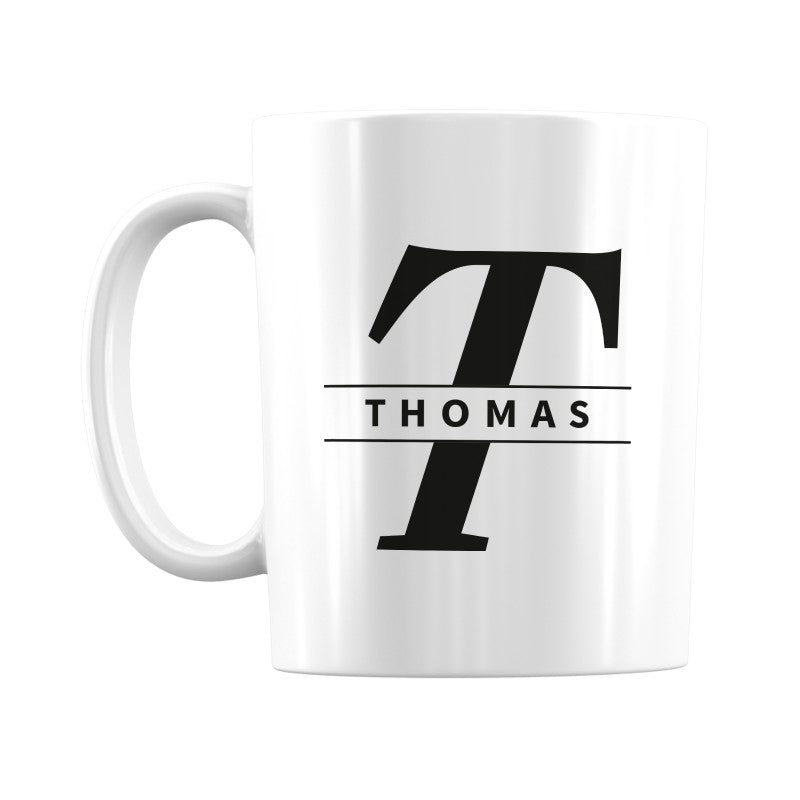 Personalised Name Mug - Initial