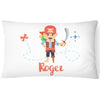 Pirate Children's Pillowcase | Personalise with any Name  | Premium Polyester