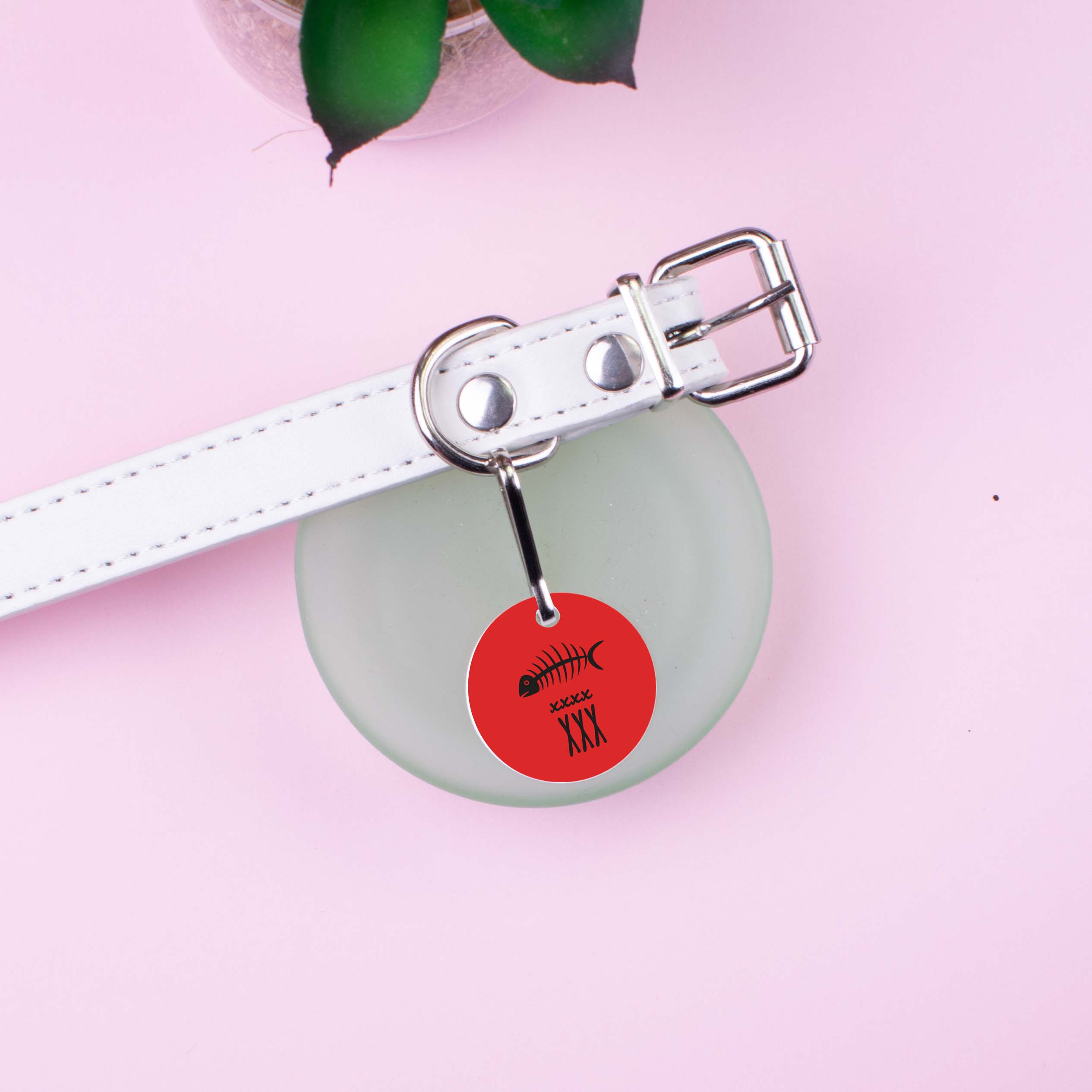 Personalised Pet Tag - Red