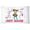 Load image into Gallery viewer, Personalised SuperHero Pillowcase - Pink Strength!