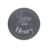 Personalised Engraved Slate Coaster Round - Special