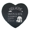 Heart Shaped Slate Coaster - Perfect Gift - Like Home
