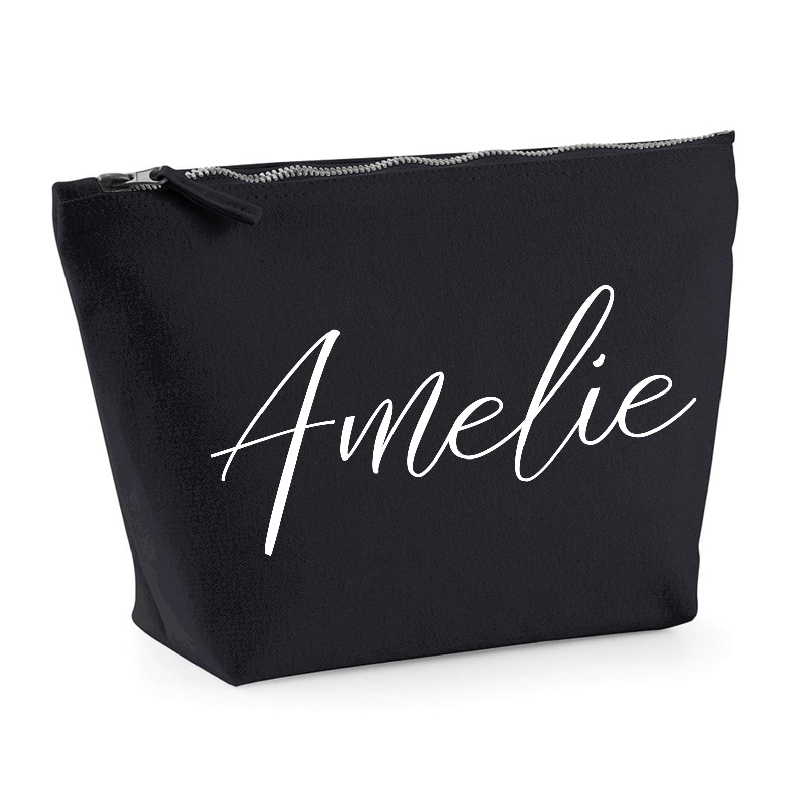 Personalised Canvas Makeup Bag - Perfect Gift  - Cursive