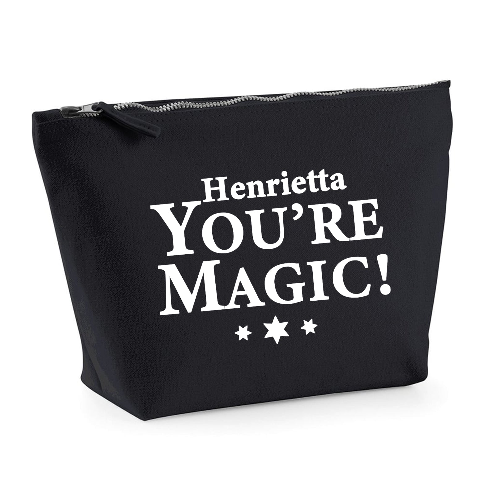 Personalised Canvas Makeup Bag - Perfect Gift - Pure Magic