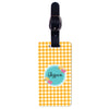 Load image into Gallery viewer, Shabby Chic Luggage tags -  Yellow