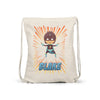 Personalised Superhero Kids Gym Bag - Blue