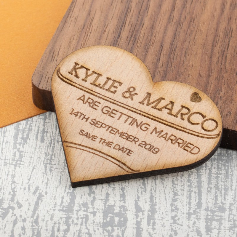 Personalised Wooden Fridge Magnet - Numero Uno