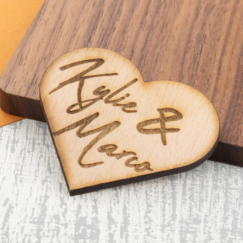 Personalised Wooden Fridge Magnet - Customise!