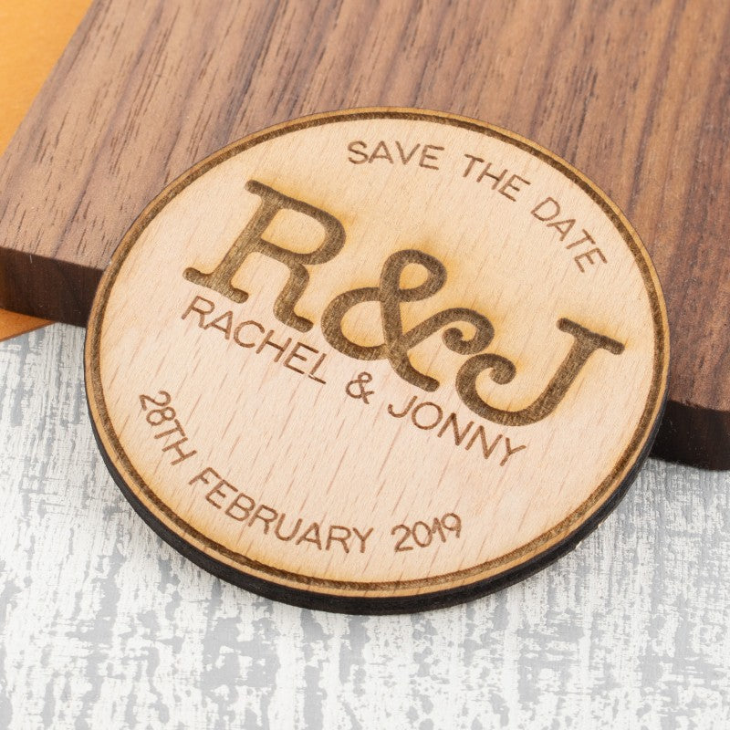 Personalised Wooden Fridge Magnet - A memory