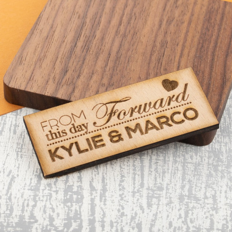 Personalised Wooden Fridge Magnet - Special