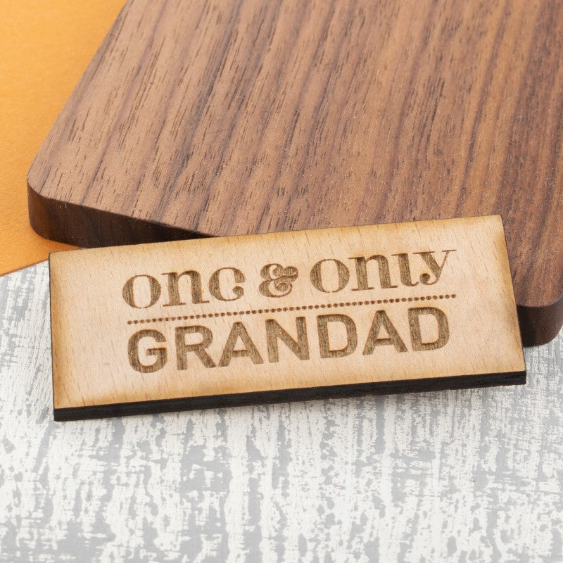 Personalised Wooden Fridge Magnet - Lovely