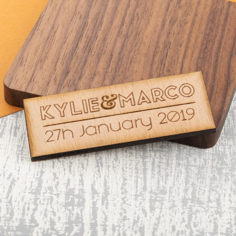 Personalised Wooden Fridge Magnet - Special