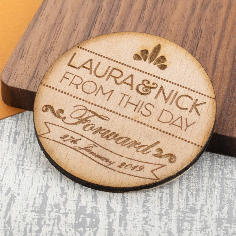 Personalised Wooden Fridge Magnet - Special Someone