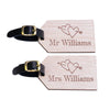 Load image into Gallery viewer, Personalised Wooden Luggage Tag - WLT-104