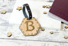 Personalised Wooden Luggage Tag - WLT-107