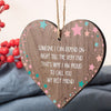 Load image into Gallery viewer, My Best Friend Sentimental Friendship Plaque Gift Wood Hanging Heart Thank You