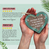 Best Friend Sign Friendship Plaque Handmade Chic Wooden Heart Thank You Gift