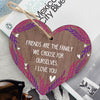Load image into Gallery viewer, Handmade Friendship Plaque Best Friend Sign Wood Heart Thank You Birthday Gift