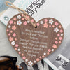 Load image into Gallery viewer, Braver Stronger Beautiful Quote Friendship Gift Wooden Heart Sign Best Friend