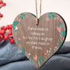 Chance Made Us Colleagues Friendship Heart Gift Hanging Plaque Best Friend Sign